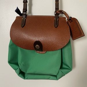 Dooney & Bourke Green Canvas Crossbody